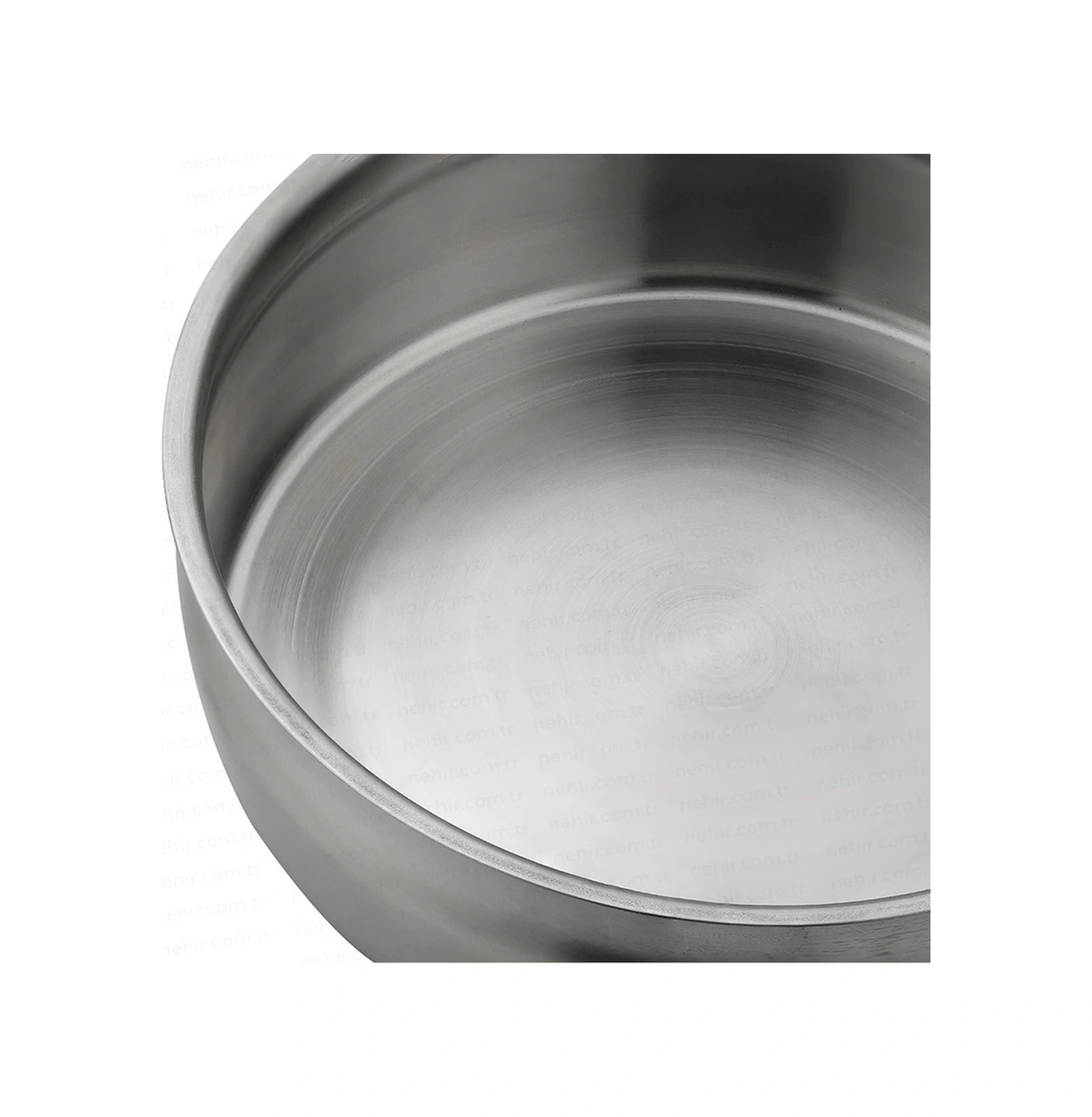 Nehir Silver Çelik 6 Parça Saklama Kabı Beyaz
