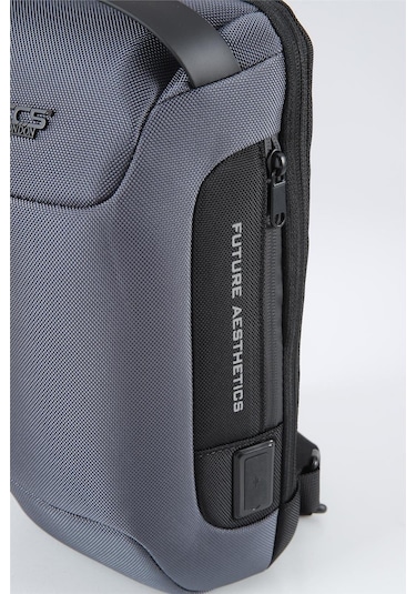 Ççs 51463 Tek Askılı Çapraz Çanta Gri