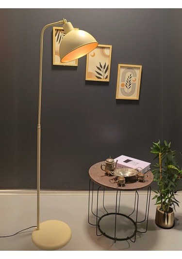 Dolce Krem Lambader Hareketli Başlık Modern Dekoratif Metal T... Krem