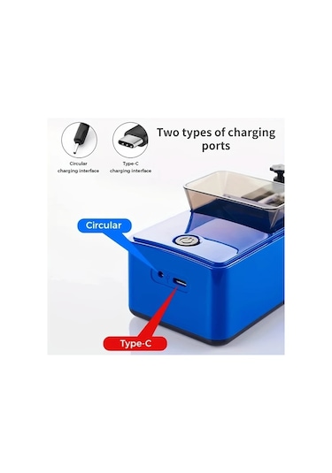 Elmpaly Mavi Kullanışlı Yüksek Güçlü Otomatik Sigara Sarma Makinesi Paslanmaz Çelik Usb Şarj