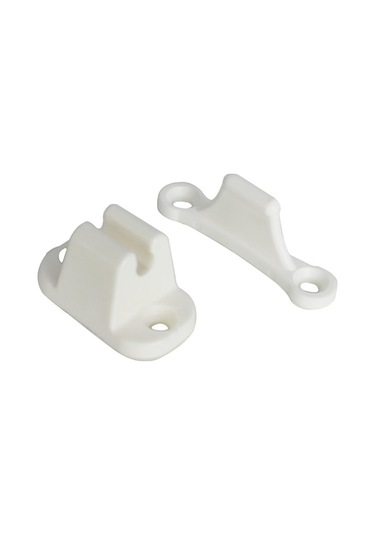 Trendooze Homyl T Şekli Naylon Kapı, Beyaz, Rv İçin