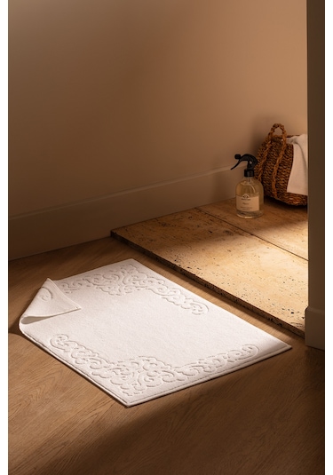 Orlena %100 Pamuk Ayak Havlusu - Antrasit - 50x70 Cm Hvlu0000000222 Gri