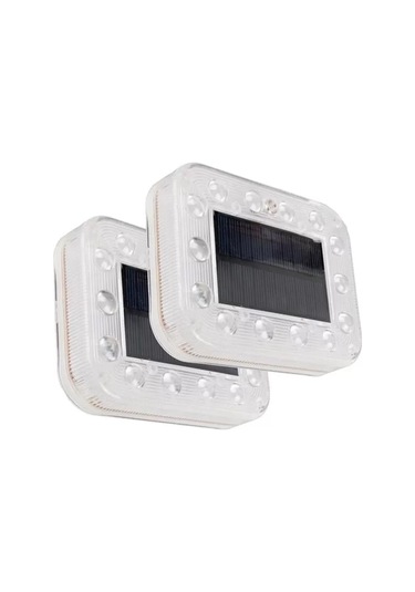 Solar Ledli Yanıp Sönen Araç İkaz Lambası
