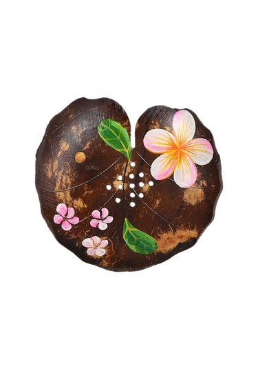 Hindistan Cevizi Kabuğu Yapımı Tepsi Depolama Sabunluk Banyo Paneli Duş