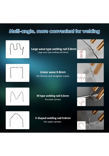 Taşınabilir El Plastik Kaynak Makinesi Panel Çatlak Mavi