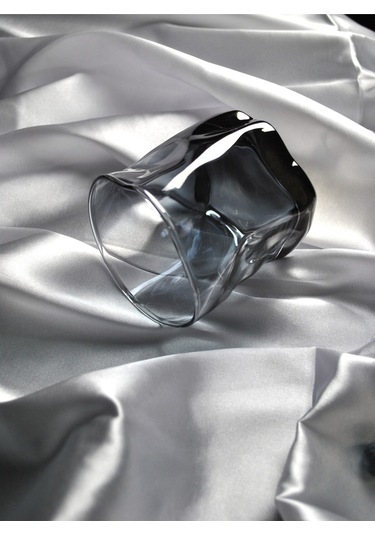 Hologramlı Viski Kokteyl Bardağı Kadehi Pinterest Meşrubat Bardak- 2'li 280 Ml Siyah