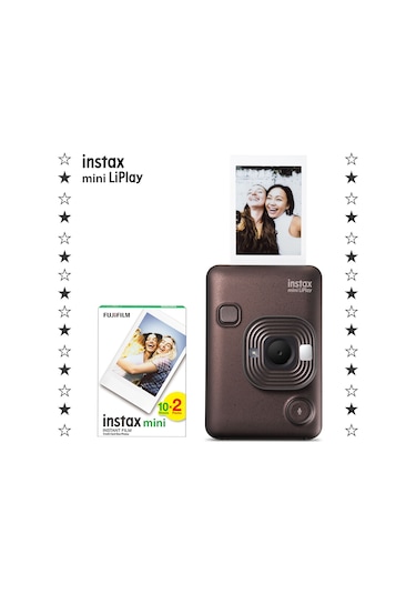 Instax Mini Liplay Hybrid Fotoğraf Makinesi + 20'li Film