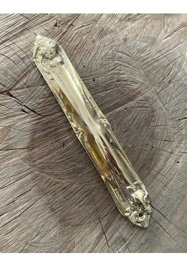 Dmr Kapı Çekme Kolu Gold Sarı Dekoratif Pirinç Kapı Kulpu 23cm