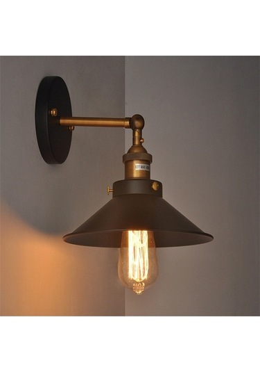 Rogfer Retro Bar Koridor Merdiven Balkon Mühendisliği Led Duvar Lambası, Boyut: 30cm Diğer Diğer