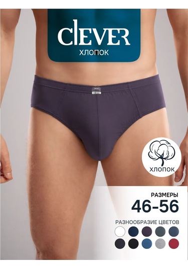 Clever Wear Pamuklu Slip Külot 239021260 Koyu Mor