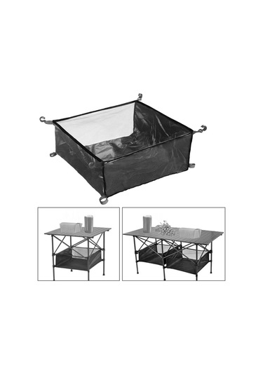 Homyl Döngü Askıları Ile Masa Altında Saklama 45cmx46cmx10cm Siyah Çok Renkli