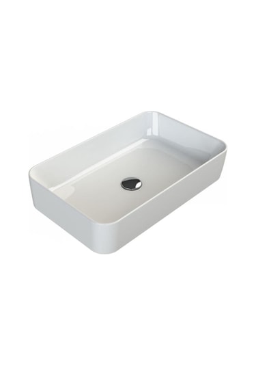 Turkuaz Seramik Cerastyle Hera Tezgah Üstü Lavabo 60 x 38 CM