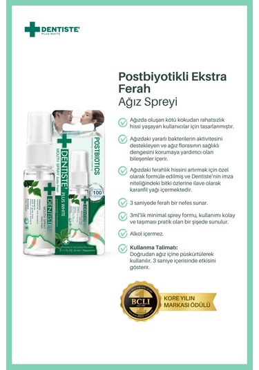 Dentiste Plus White Ağız Spreyi 3 Ml