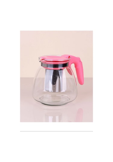 14 Cm 1100 Ml Cam Demlik Royaleks-clkn-1405 Renkli