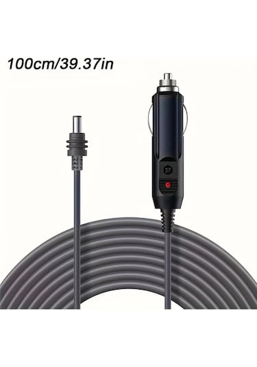 Xuweiwei Starlink Mini Dc Güç Kablosu Çakmak 12v 24v Araç Şarj Kablosu Grey 78 74inch