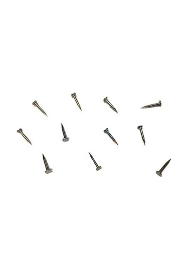 Klips, Menteşe, Ayağı Çivisi 9mm Çelik - Nikel 100gr - 9013417133811ynt -