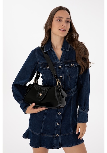 U.s. Polo Assn. Kadın Siyah Çanta 50317835-vr046 Siyah