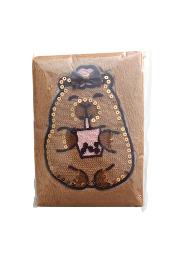 14x20 Cm Peluş Hatıra Defteri 80 Yaprak Çizgili-13