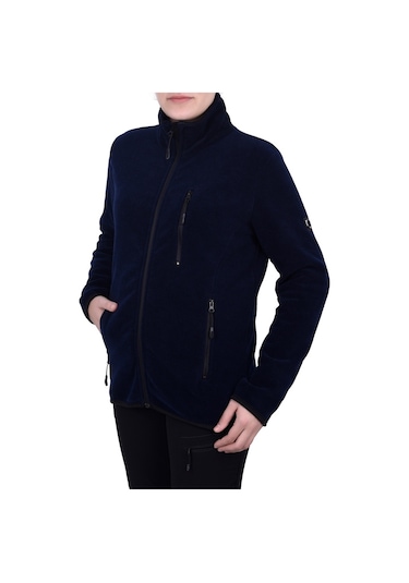 Ghassy Co.Kadın Polar Tam Fermuarlı Sweatshirt 9 Renk