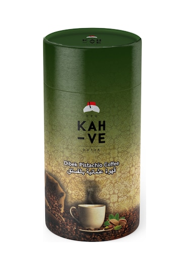 Bey Kahve Fıstıklı Dibek Kahvesi Silindir 250 G