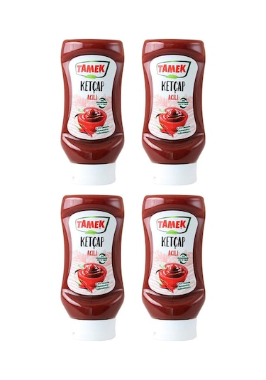 Tamek Ketçap Acılı 4 x 355 G