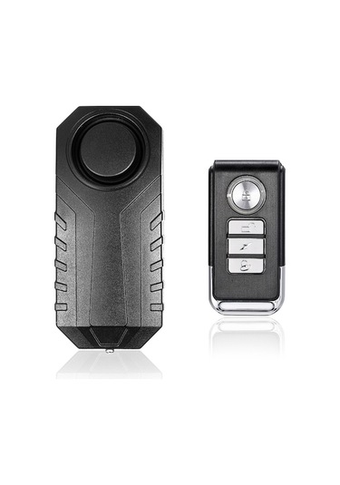 Bisiklet Ve Elektrikli Araçlar İçin Kablosuz Kumandalı Sarsıntı Alarmı, 113db, Su Geçirmez Ip55, Ks-sf22r Modeli