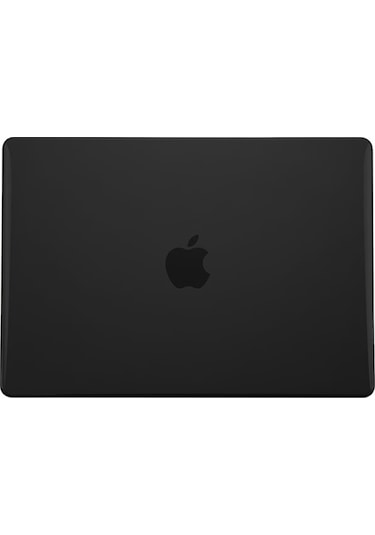 Macbook Uyumlu Pro 13.3' 2022 M2 A2338 Kılıf Kristal Ön Arka Şeffaf Kapak 001