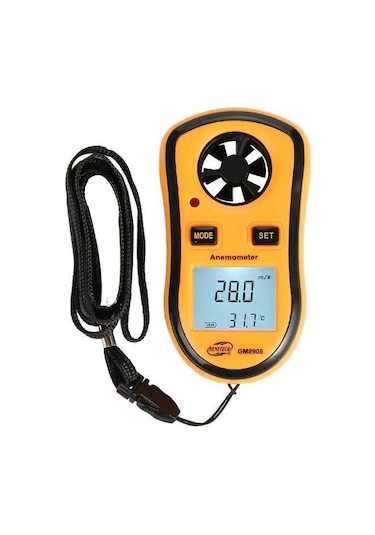 Benetech Gm8908 Dijital Rüzgar Ölçer Anemometre