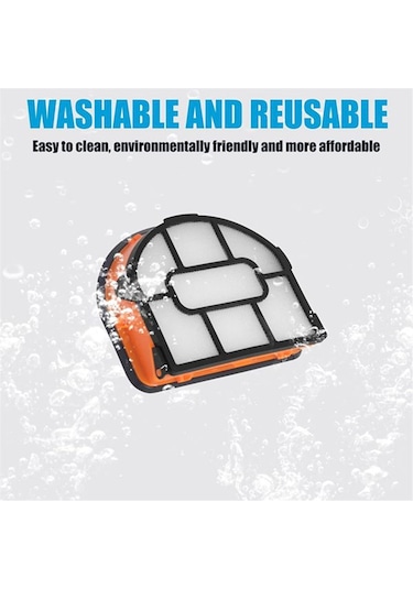 Junzhuodianpu Shark Wdb1f2 Wd201 Wd201c Wd100 Hydrovac Xl 3'ü 1 Arada Elektrikli Süpürge Yedek Parçaları: Hazne Fırça Filtresi