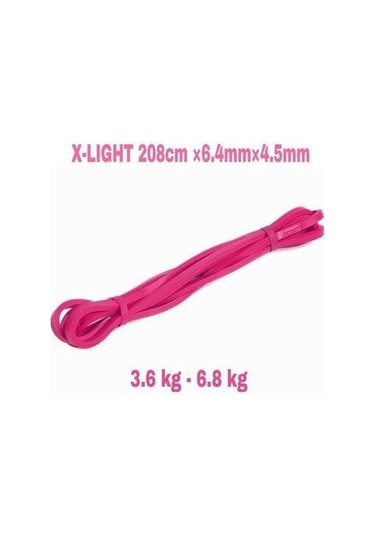 Powerband Direnç Lastiği X-light Pembe