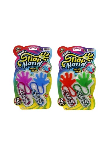 Jaru 2'li Eğlenceli Yapışkan El 1 paket
