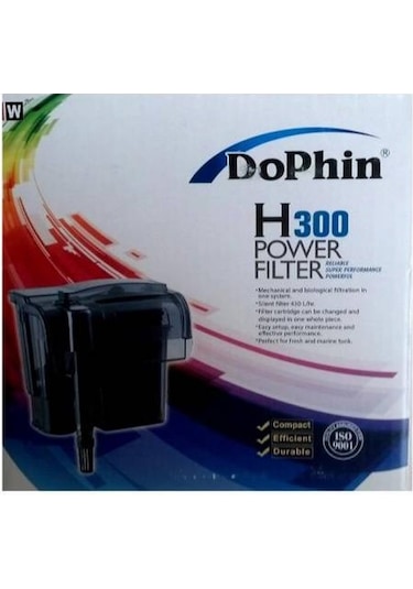 Dophin Askı H300 Şelale Filtre 360 L/H