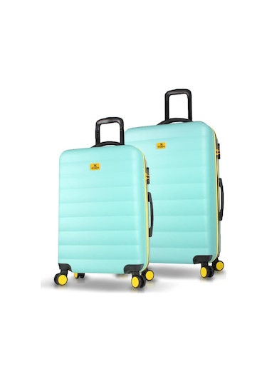 My Valice Colors Abs Orta Ve Büyük Boy Mint Yeşili 2'li Valiz Seti Mint Yeşili