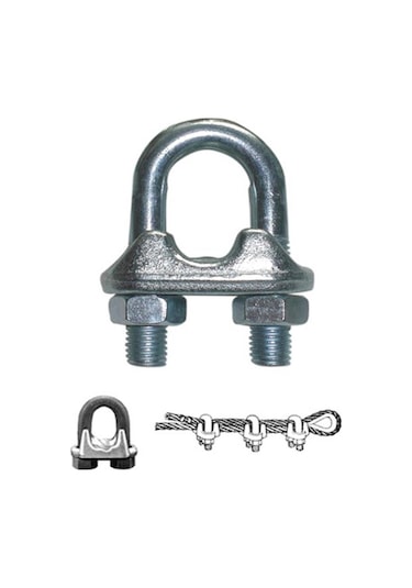 5 Mm Çelik Halat Klemensi