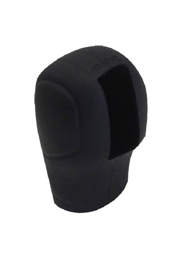 Vites Topuzu Kılıfı Silikon Oval Siyah Otomatik Araca