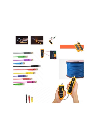 Singree Jw-360 Çok Fonksiyonlu Ağ Kablosu Bulucu Ve Test Cihazı - 1km Mesafe, Sesli Ve Işıklı Uyarı, Rj45/rj11 Uyumlu