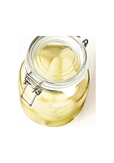Sumuhome Korken Kapaklı Cam Kavanoz 1,8 Lt Şeffaf
