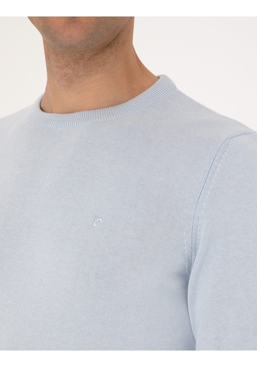 Pierre Cardin Erkek Açık Mavi Kazak /triko 50315509-vr003 Açık Mavi