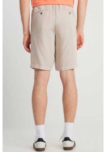 Wrangler Tencel Şort Bej Erkek Şort Bej