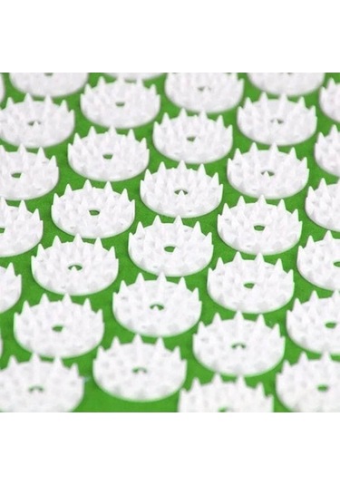 Moveevo Siyah Akupunktur Masajlı Fizyoterapi Matı - Yoga Ve Jimnastik İçin Akne Meridian Derman Matı Çok Renkli