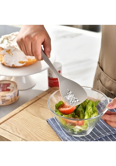 Fochsia 12 Parça Saklama Kovalı Silikon Mutfak Seti - Isıya Dayanıklı Çırpıcı Ve Spatula Haki