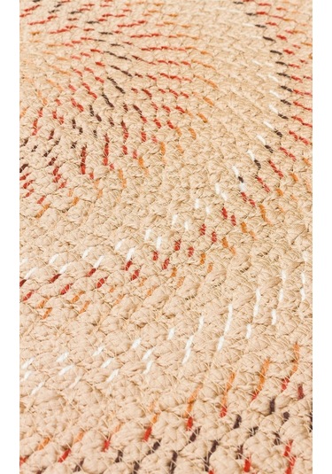 Eko Halı Patna Ptn 16 Terra Jüt Hasır Görünümlü Hav Toz Vermez Örgü Halı - 120x180