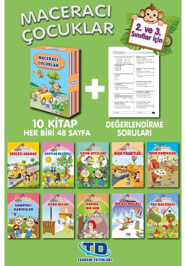 Tandem Maceracı Çocuklar 10 Kitap