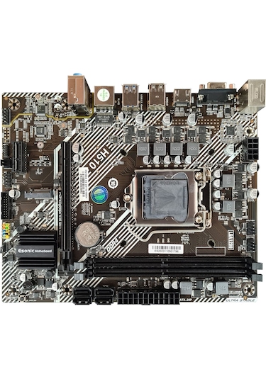 Ramtech Esonic H510DA Intel H510 2666 MHz (OC) DDR4 M.2 mATX Anakart