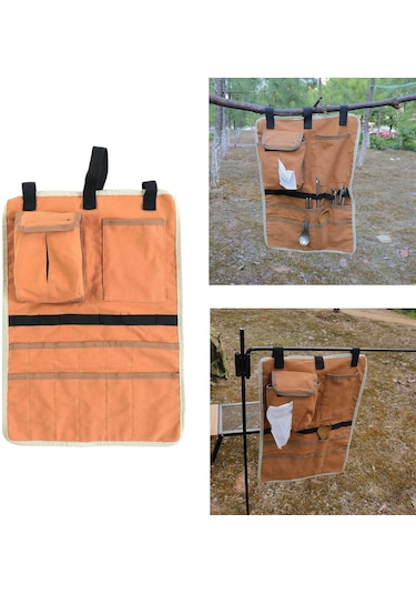 Dolıty Seyahat Barbekü Için Sofra Saklama Çantası 48x34cm Haki