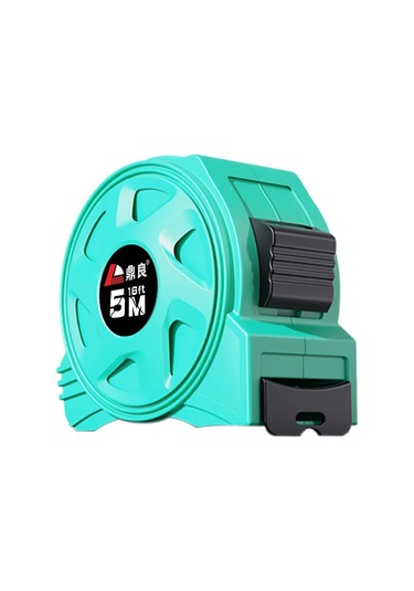 Karanlıkta Yeşil Parlayan Mezura Gece Lambası 5 M 19mm Yüksek Hassasiyetli Ölçme Aracı Ağaç İşleme Cetveli Su Geçirmez Ve Anti Korozyon