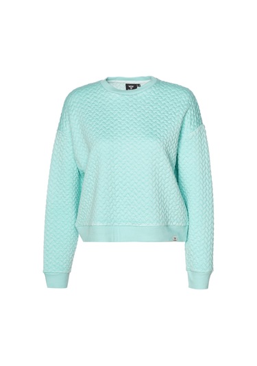 Hummel Brısa Sweatshırt Kadın Sweatshırt Mavi Mavi