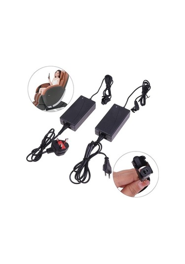 Pazly Elektrikli Kanepe İçin 29v 2a Ac/dc 2pin Adaptör Trafo Güç Kaynağı Eu Çok Renkli
