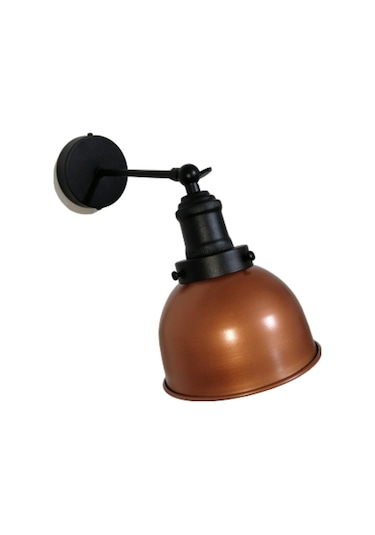 Riolight Retro Mafsallı Hareketli Başlık Metal Aplik (484176567) Siyah