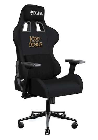 Exvega Vesta 2025 Kumaş Oyuncu Koltuğu Siyah Lord Of The Rings